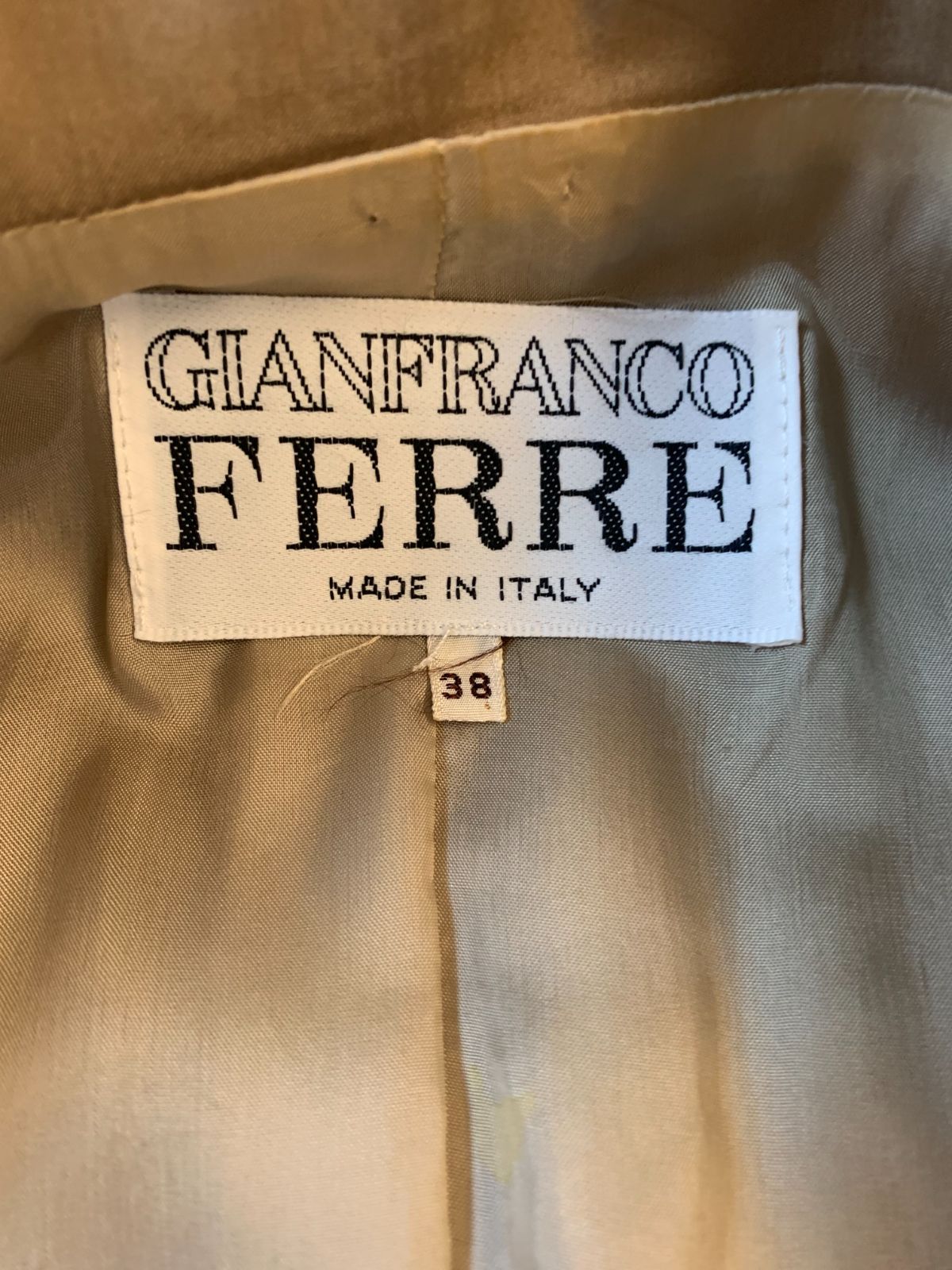ジャンフランコフェレ GIANFRANCO FERRE ITALY ジャケット GIANFRANCO FERRE ジャンフランコ フェレ ジャケット - メルカリ