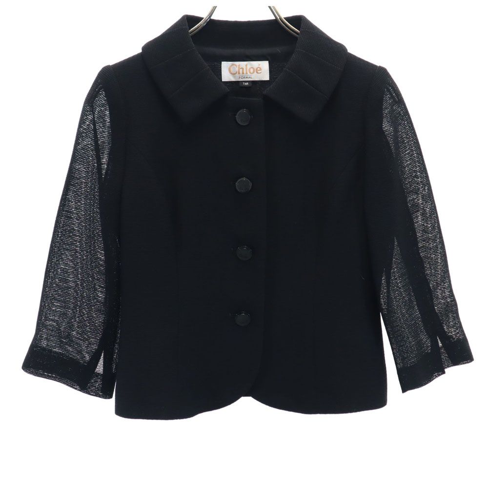 クロエ スーツジャケット 7AR ブラック Chloe FORMAL レディース