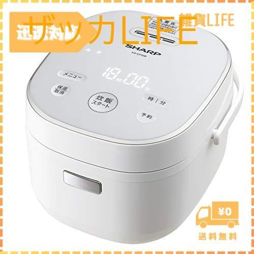 迅速発送】シャープ 炊飯器 3合 一人暮らし マイコン パン調理機能 ホワイト KSCF05BW KS-CF05B-W - メルカリ