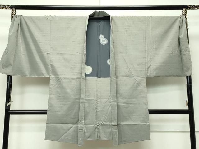 平和屋本店■極上　男性　紬　アンサンブル　キングサイズ　横段文　生壁色地　逸品　未使用　CZAA2607s5 平和屋本店□極上 男性 紬 アンサンブル キングサイズ 横段文 生壁色地