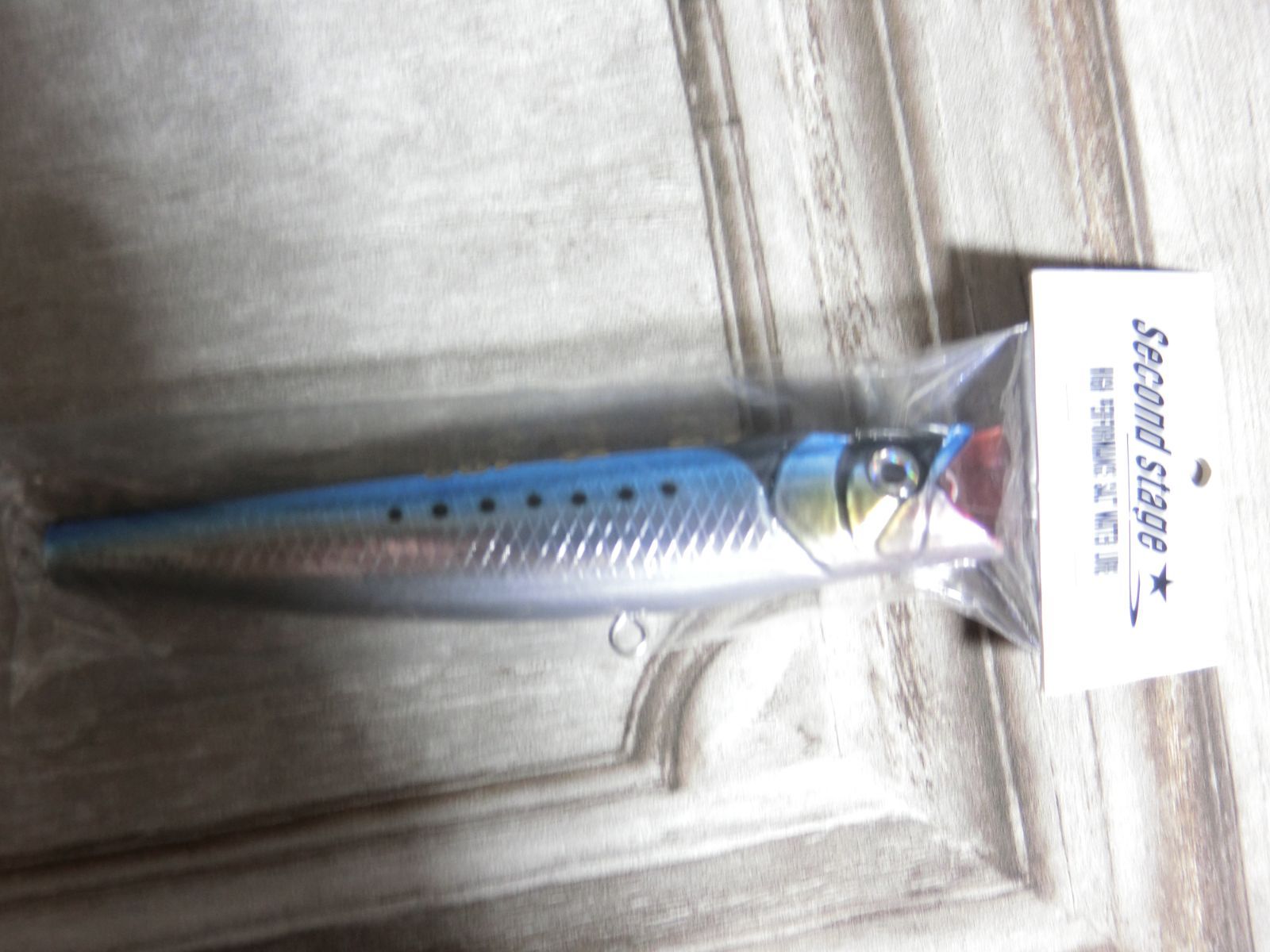 セカンドステージ 般若195 90g 未使用品 硬質発泡樹脂製 ダイビングポッパー 5/0