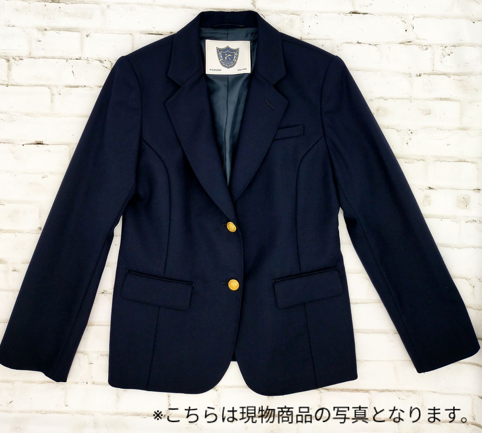 ブレザー ジャケット 女子 CONOMi ネイビー 学生 制服 Lサイズ - メルカリ