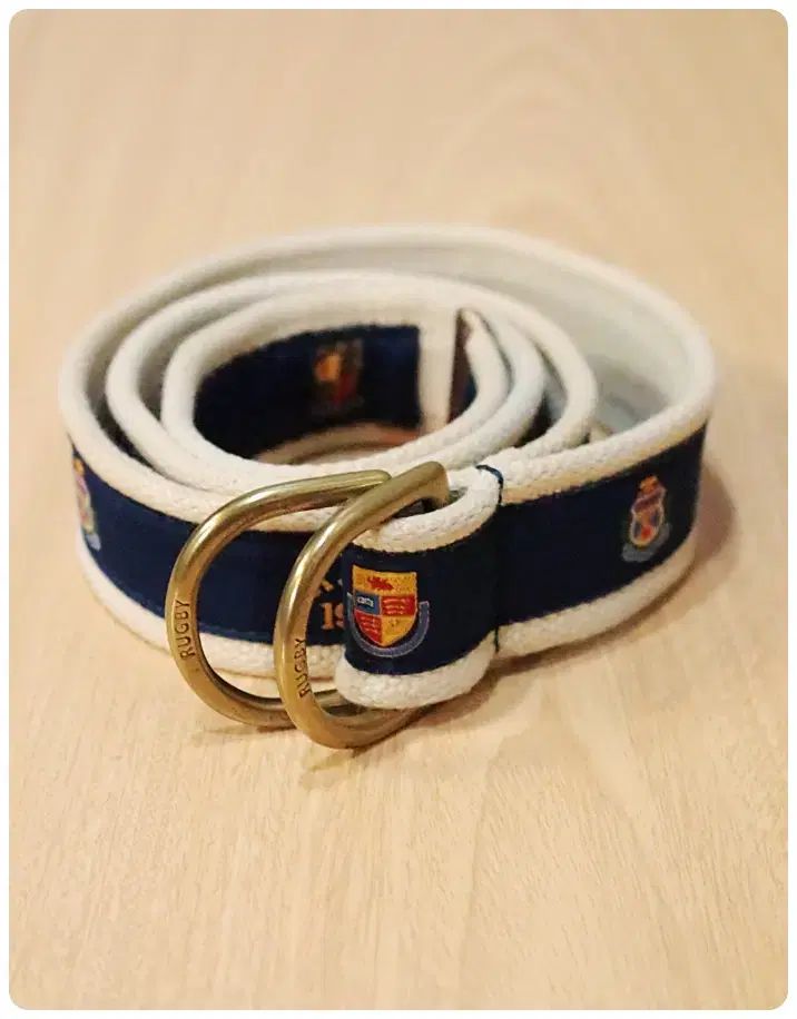 M POLO Ralph Lauren ポロ ラグビー Ralph Lauren ラルフローレン ファブリック リング ベルト