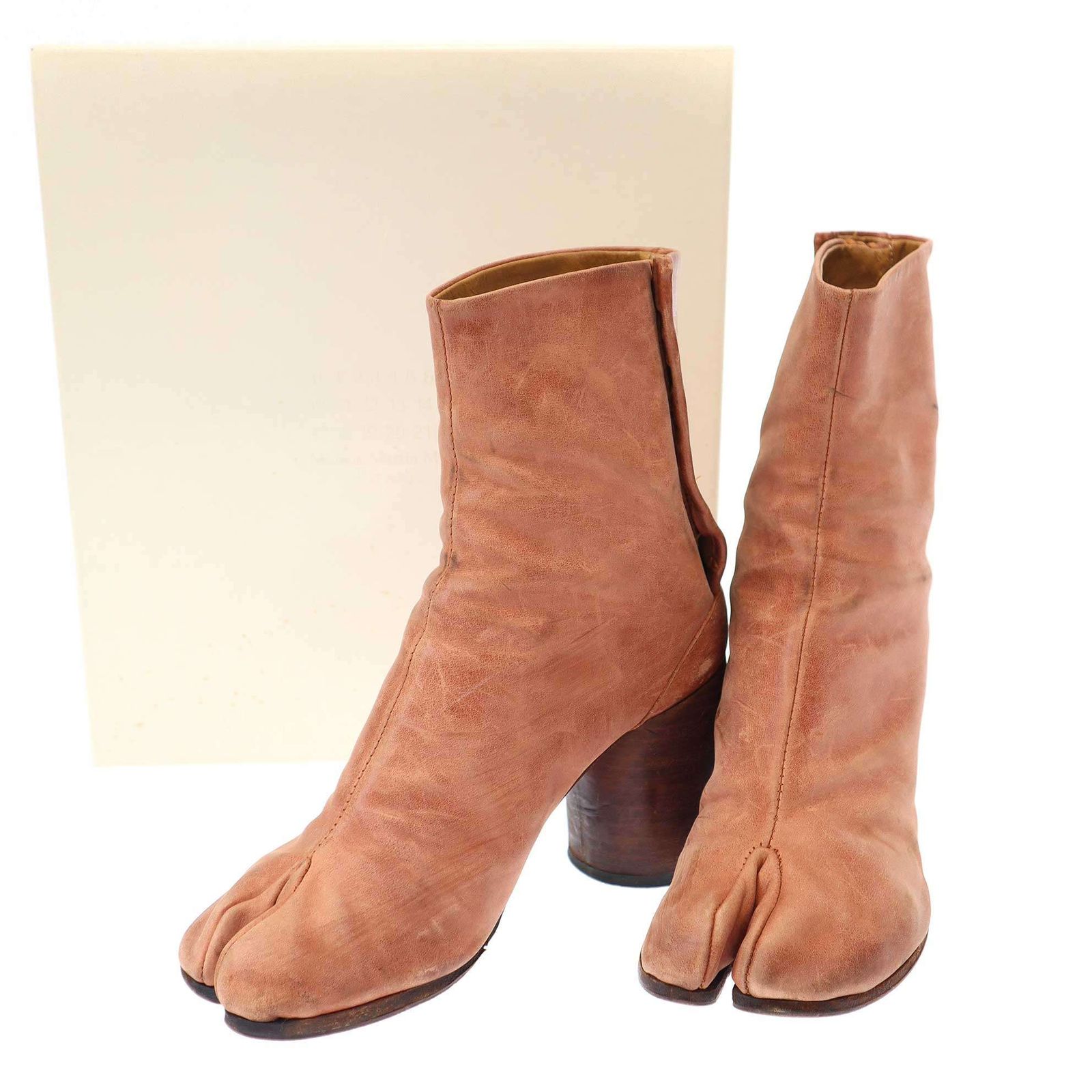 マルタンマルジェラ 足袋ブーツ 38 マルジェラ 足袋ブーツ 38 8センチ