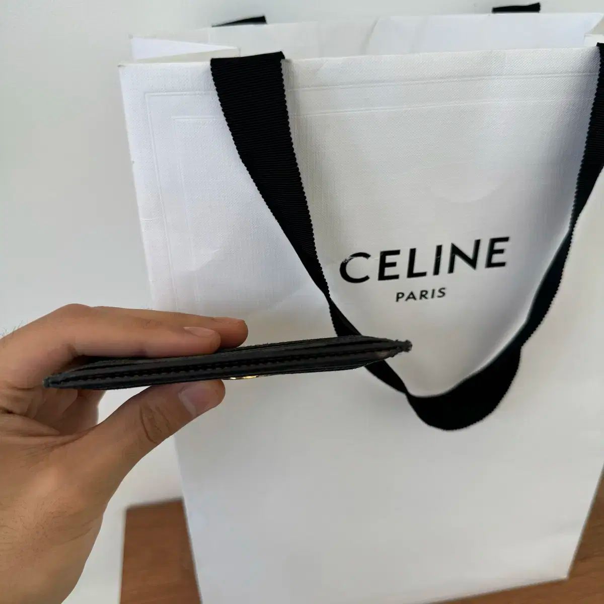 正規品 ／ + ショッピングバッグ Celine(セリーヌ) トリオンフ