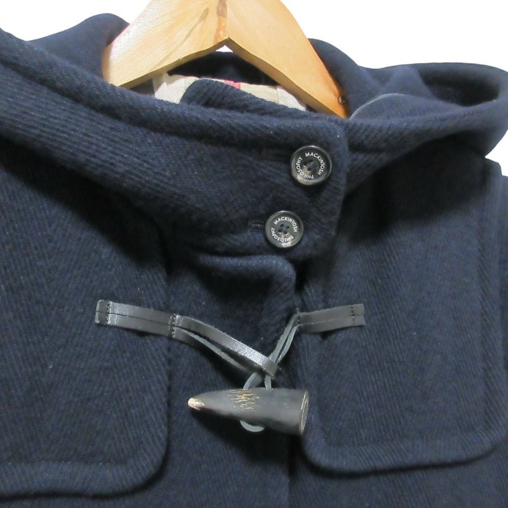 【まい】 マッキントッシュフィロソフィー　 ダッフルコート(ネイビー) マッキントッシュフィロソフィー ダッフルコート ダークネイビー