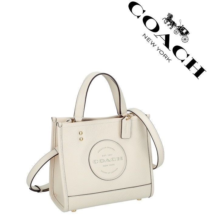 新品 COACH コーチバッグ C5268 IMCHK(チョーク) デンプシー トート 22 ウィズ コーチ パッチ 2WAY ショルダーバッグ  ハンドバッグ 手提げバッグ レディースバッグ アウトレット品 新品未使用 - メルカリ