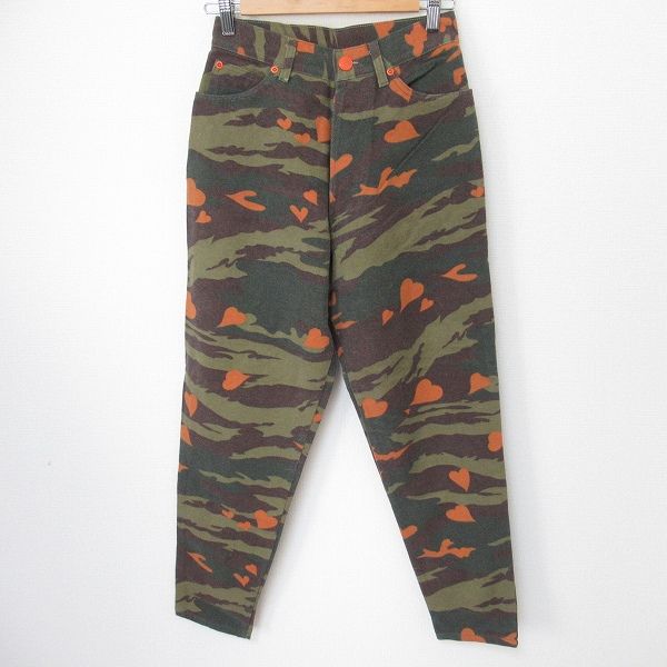 JUNIOR GAULTIER ジュニアゴルチェ カモフラ パンツ ハート a949437ss