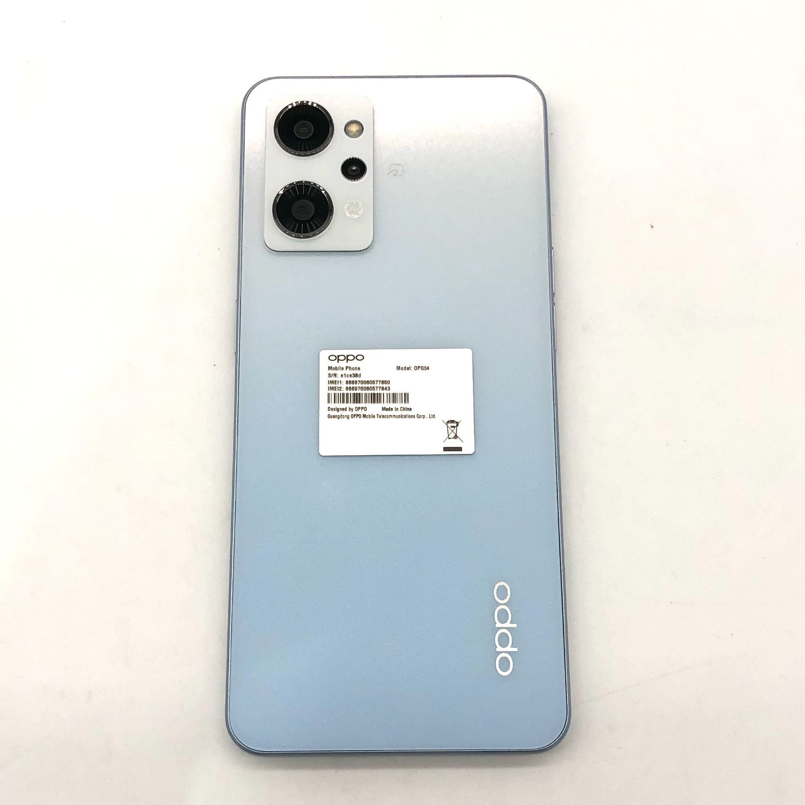 ▽SIMロック解除(au) OPPO Reno7A 付属品あり S02765891849 - メルカリ