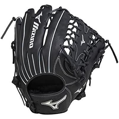 ミズノ(MIZUNO) 野球 軟式グローブ 外野用 サイズ18N ガードナーモデル ダイビングキャッチ 1AJGR25607-09H ブラック