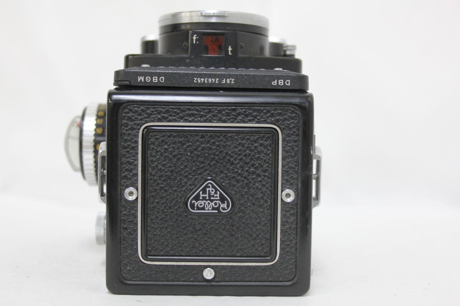 ローライ Rolleiflex 2.8 F Planar 80 mm 二眼カメラ v 7625 スクラップブック カメラストラップ