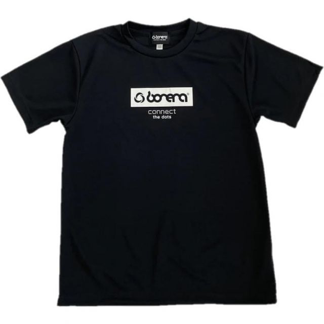 ボネーラ(bonera) サッカー・フットサル ドライTシャツ Mサイズ ブラック BNR-T172