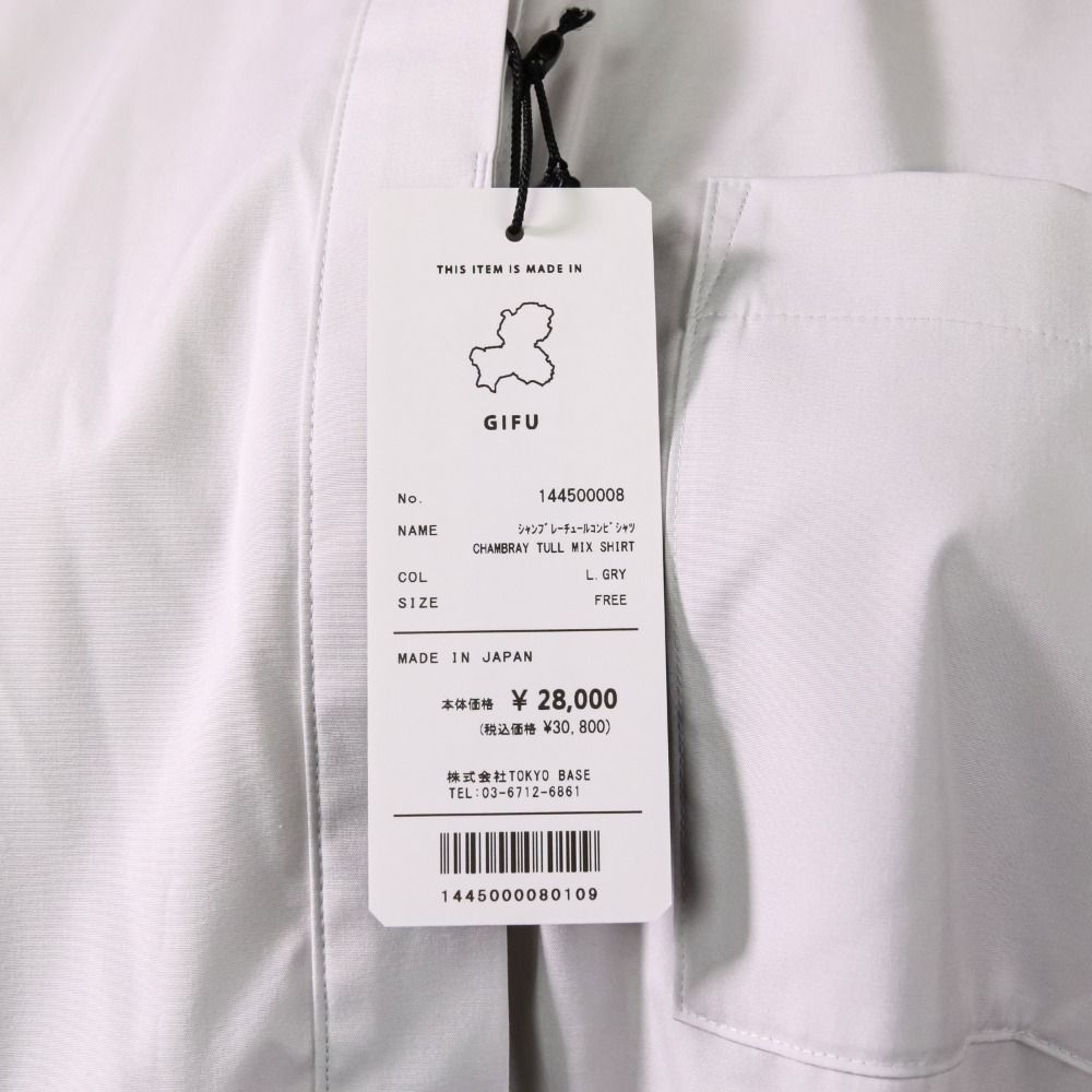 未使用 25SS UNITED TOKYO ユナイテッドトウキョウ シャンブレー  