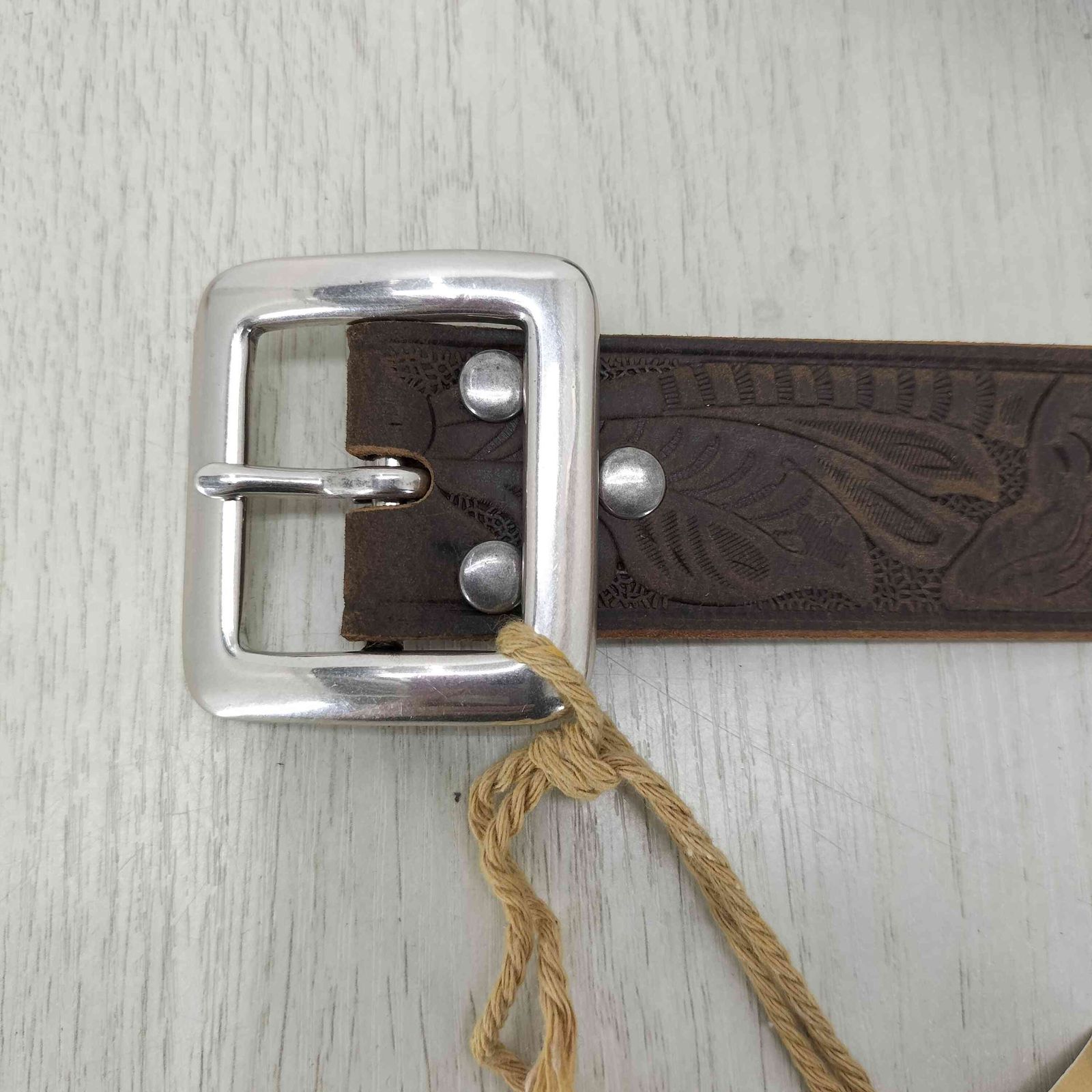 ダブルアールエルラルフローレン RRL RALPH LAUREN イタリア製 型押し