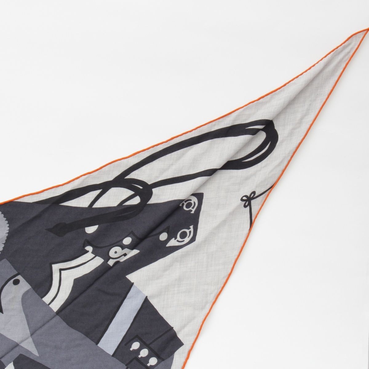 エルメス　ロサンジュ　GM ロザンジュ 75×200 cm 《エプロン・ドール》 | Hermès