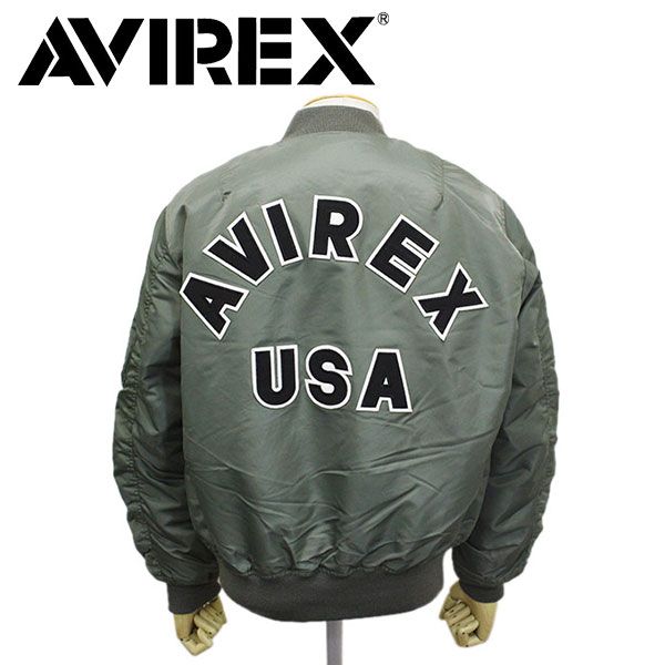 AVIREX (アヴィレックス) 6102171 MA-1 COMMERCIALOGO エムエーワン