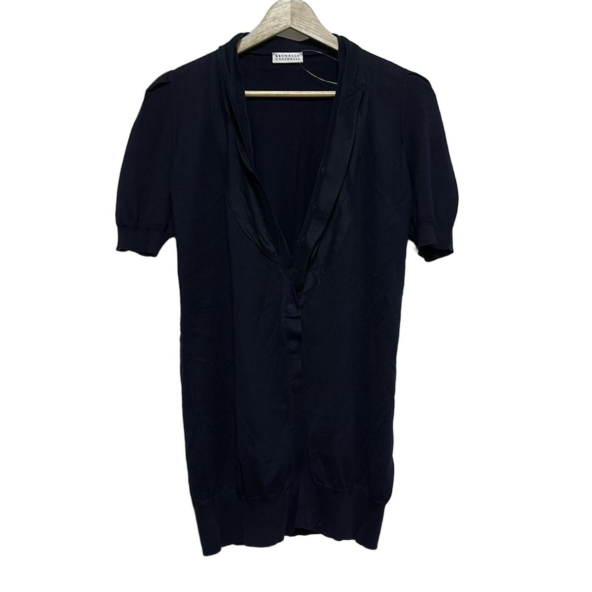 ブルネロクチネリ 半袖 ボレロ ブルネロ クチネリ ベージュ ラメ