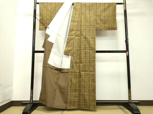 平和屋着物●上質な紬　格子　正絹　逸品　未使用　DAAT1436tw 平和屋着物○上質な紬 格子 正絹 逸品 未使用 DAAT1436tw - メルカリ