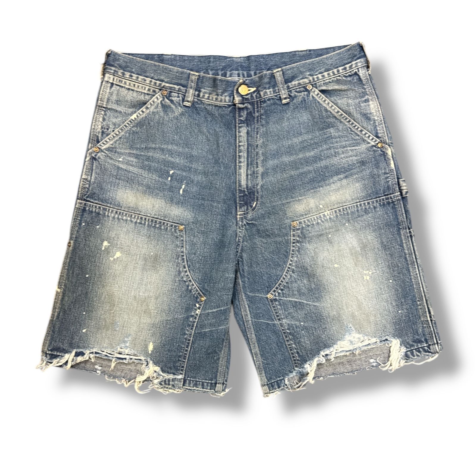参考上代70400円 未使用品 SAINT MICHAEL 25SS DOUBLE KNEE SHORTS