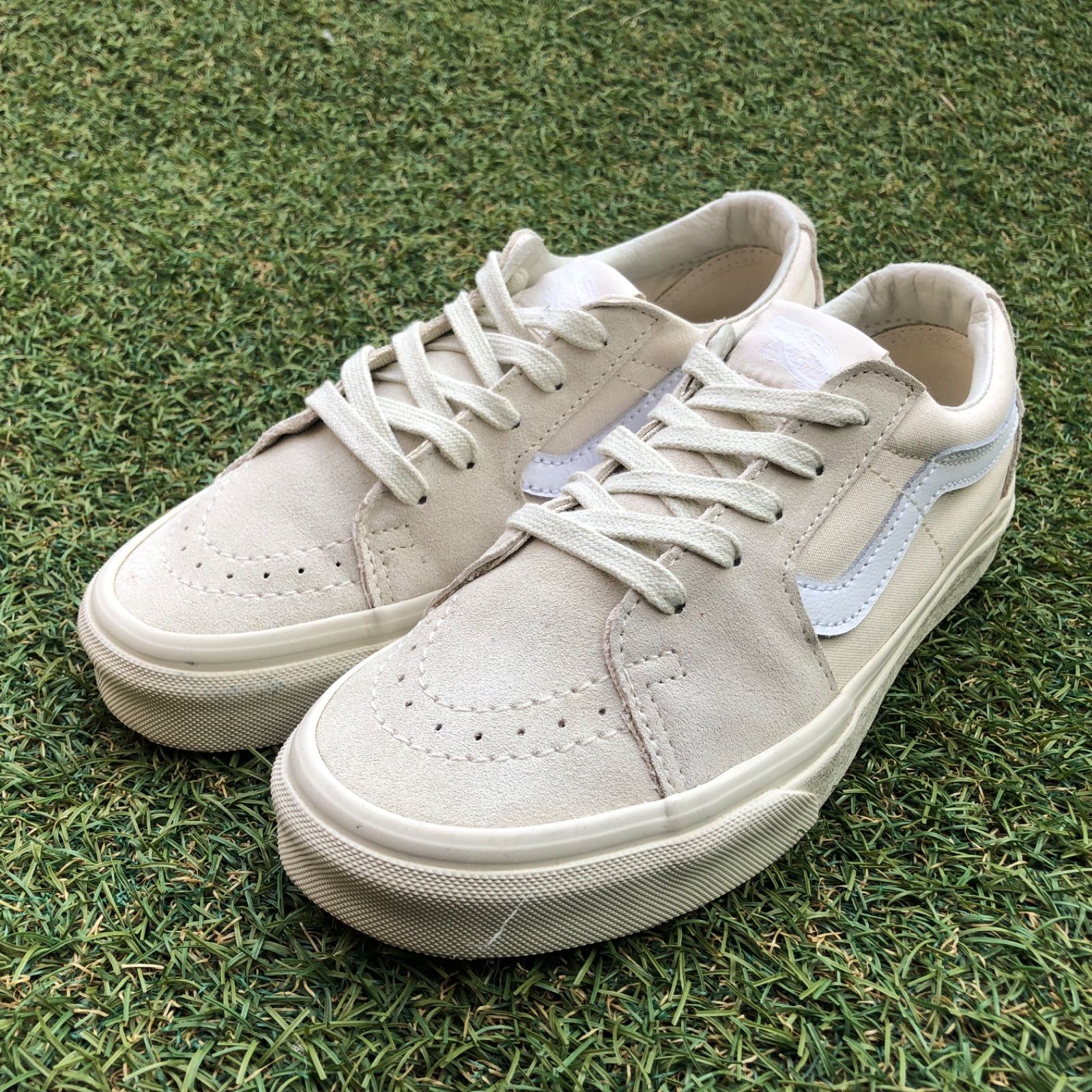 美品23.5VANS SK8-LOW ヴァンズ スケートロー HW287 - メルカリ