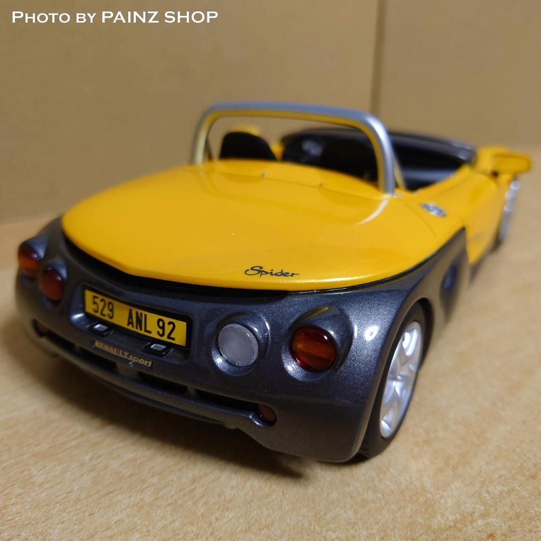 1/18 ルノー スポーツ スパイダー 1996 イエロー Renault SS-