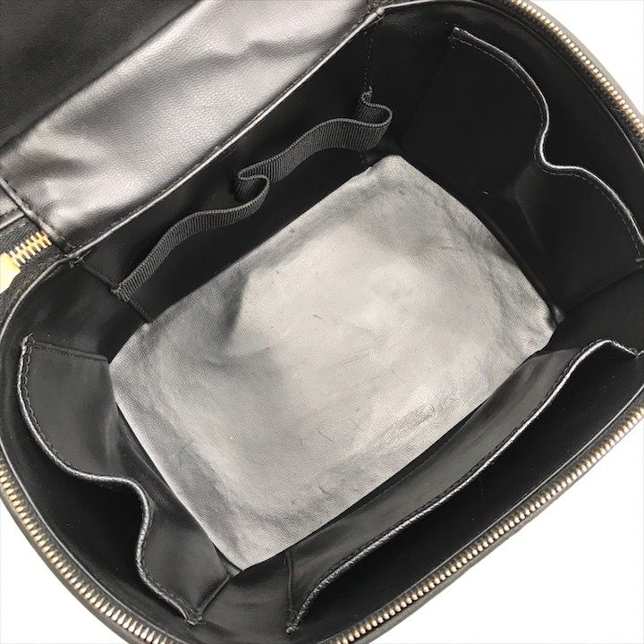美品 CHANEL シャネル デカココマーク キャビアスキン 2WAY バニティ ハンド ショルダーバッグ ブラック カバン 鞄 a8497 美品 CHANEL シャネル デカココマーク キャビアスキン 2WAY バニティ