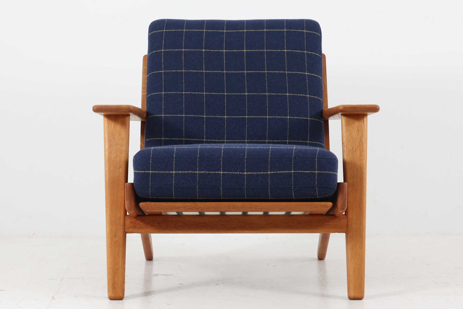 北欧家具ビンテージ GE290 シングルソファ オーク材 Hans J.Wegner