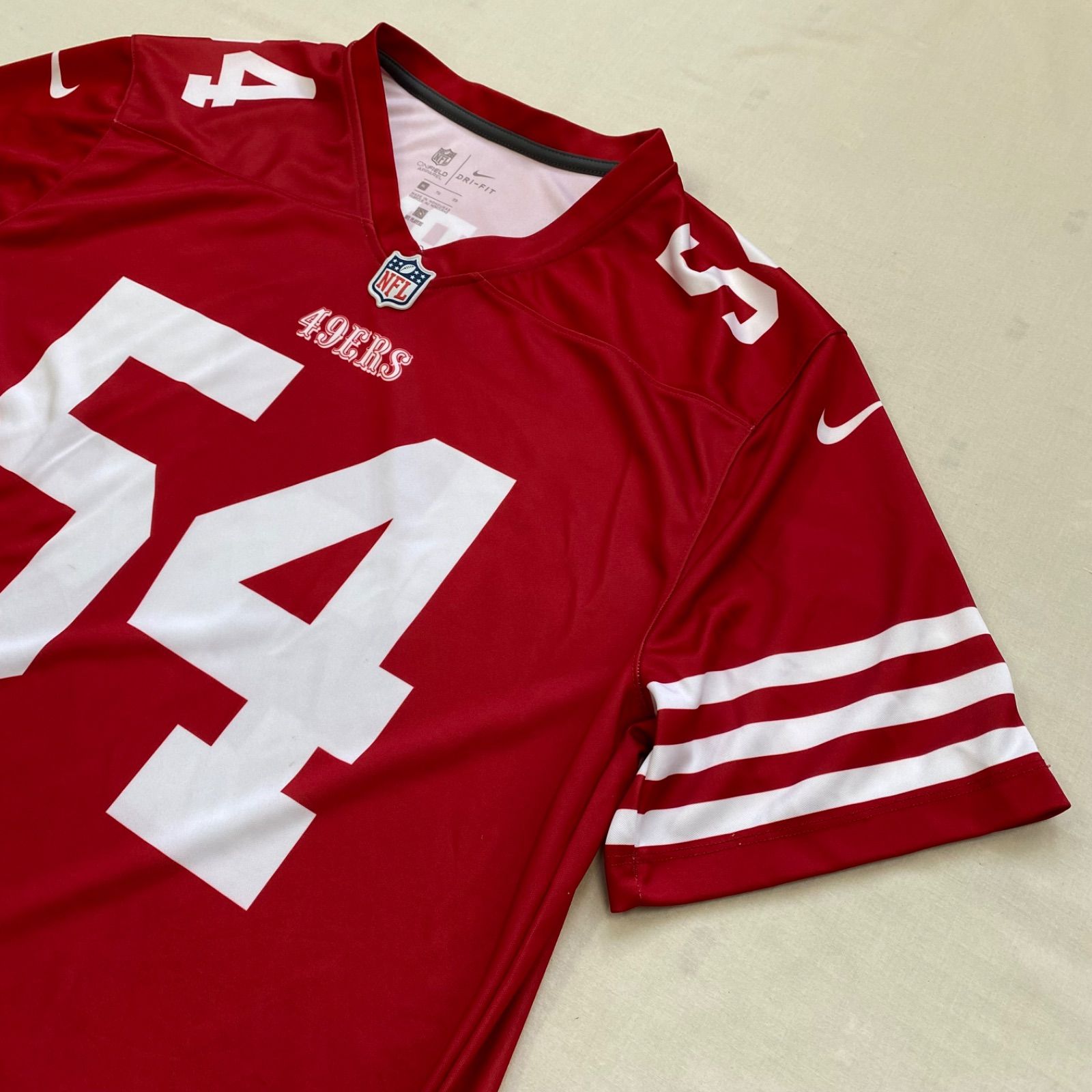 Nike San Francisco 49ers フットボール アメフト XL Nike On Field San Francisco 49ers Randy Moss #84 Jersey Mens