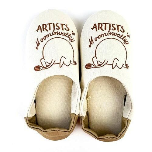 5営業日で発送 丸眞 MOOMIN ムーミン ボトムシューズ ルームシューズ スリッパ 1445019500 入数 3