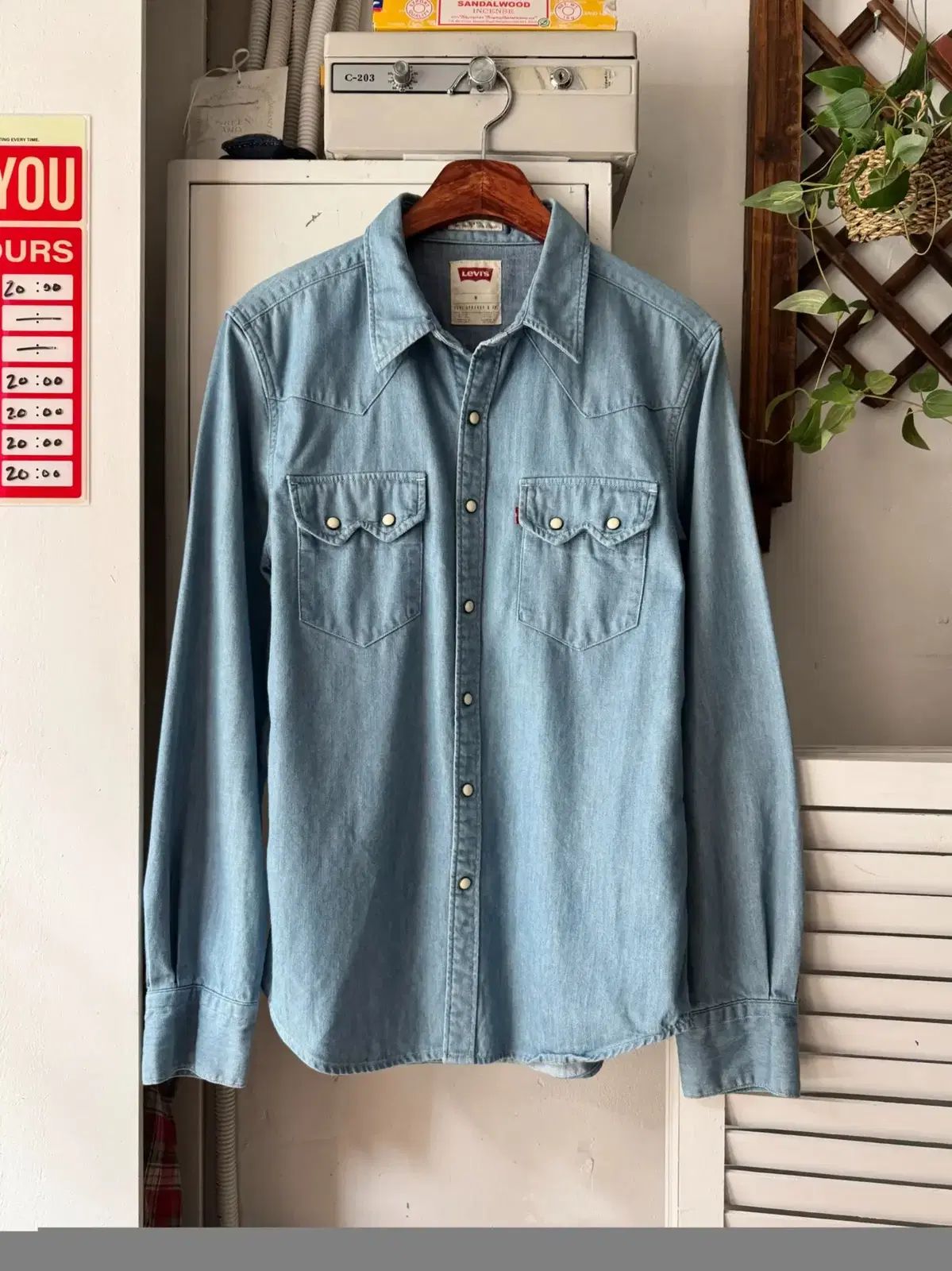 M LEVI'S(リーバイス) ヘリテージ ボタンダウン デニム シャツ