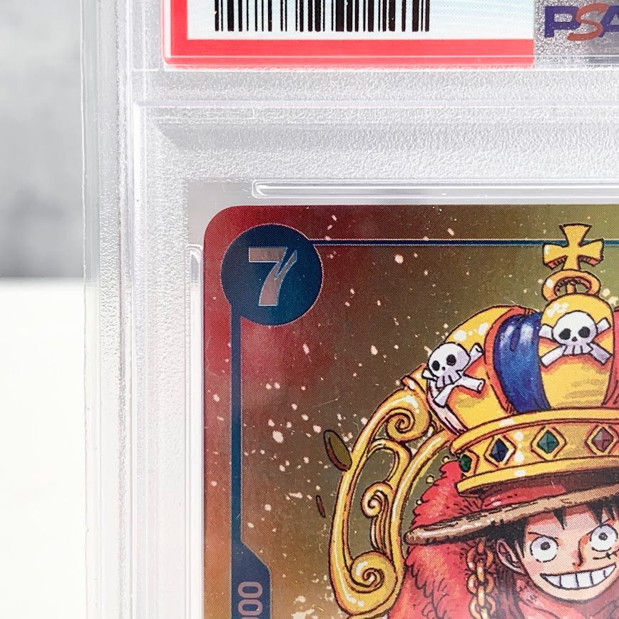 ワンピースカード 未開封3枚セット ルフィ 王冠 P-033 特価品