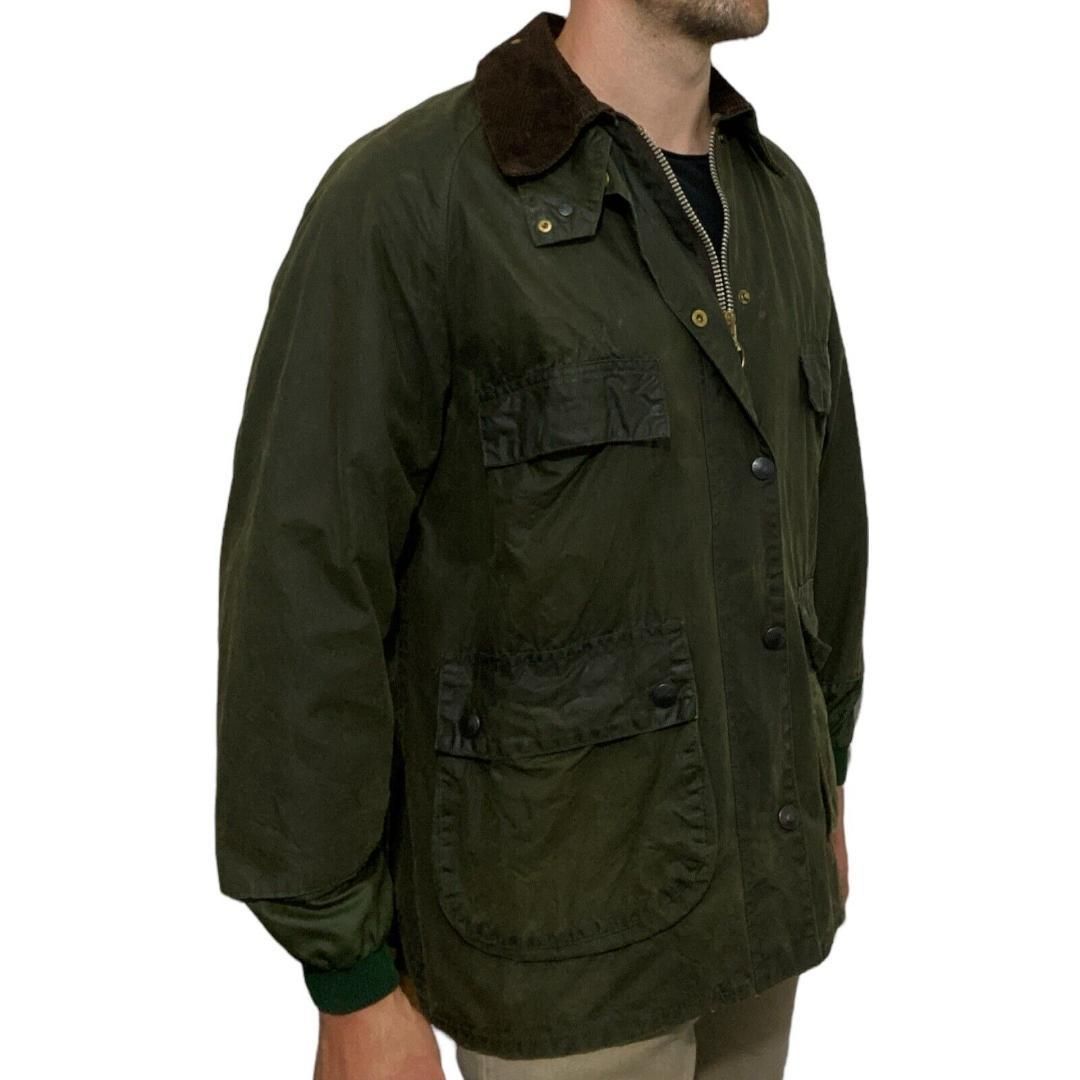 ☆80s☆ 80年代 Barbour BEDALE バブアー ビデイル 102CM 42インチ L