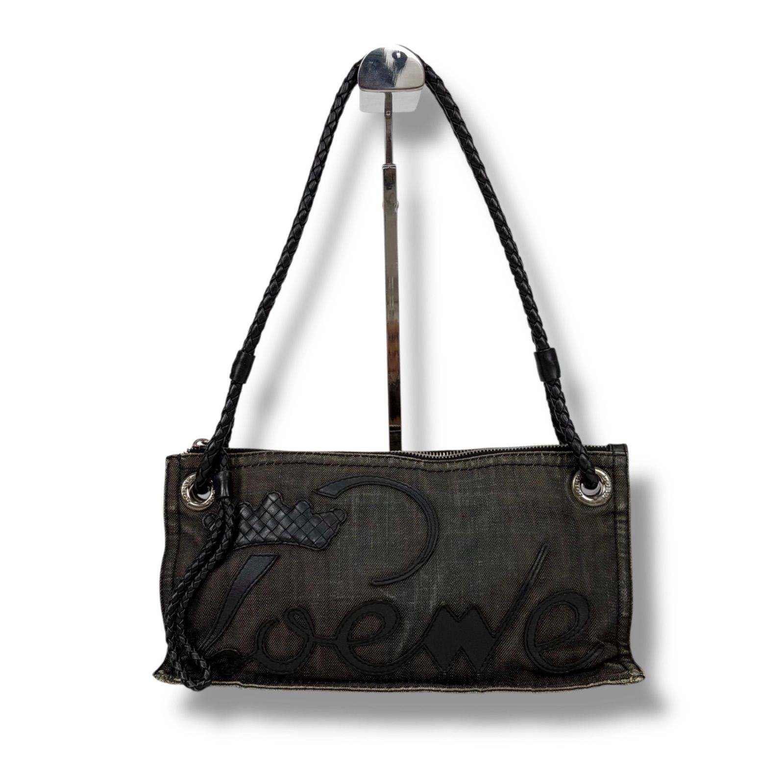 ロエベ LOEWE デニム ショッパートート ハンドバッグ