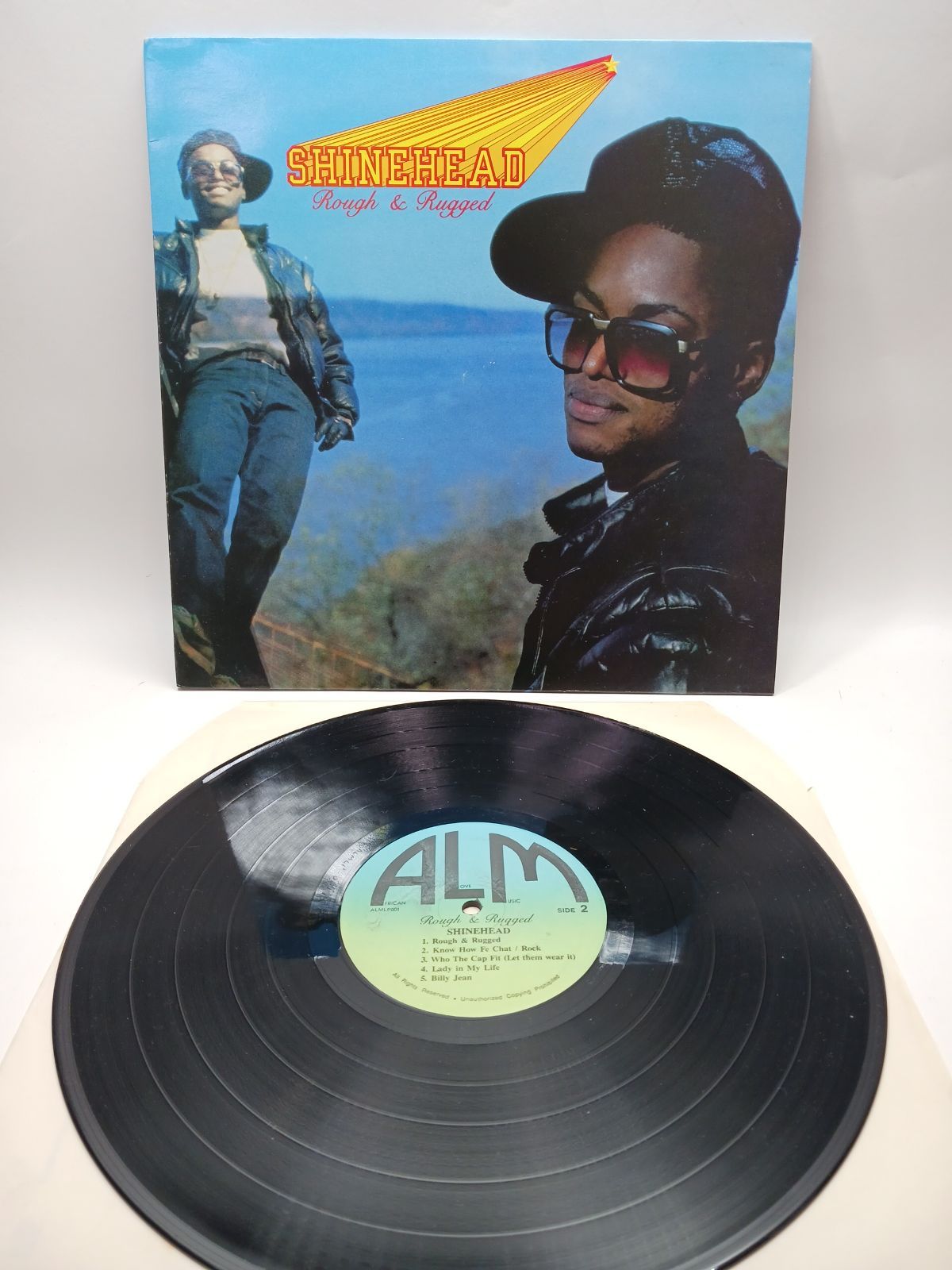 5221 SHINEHEAD RAGGAMUFFIN レゲエ レコード Shinehead - Ragga Muffin / Raggamuffin // Digital B 7inch