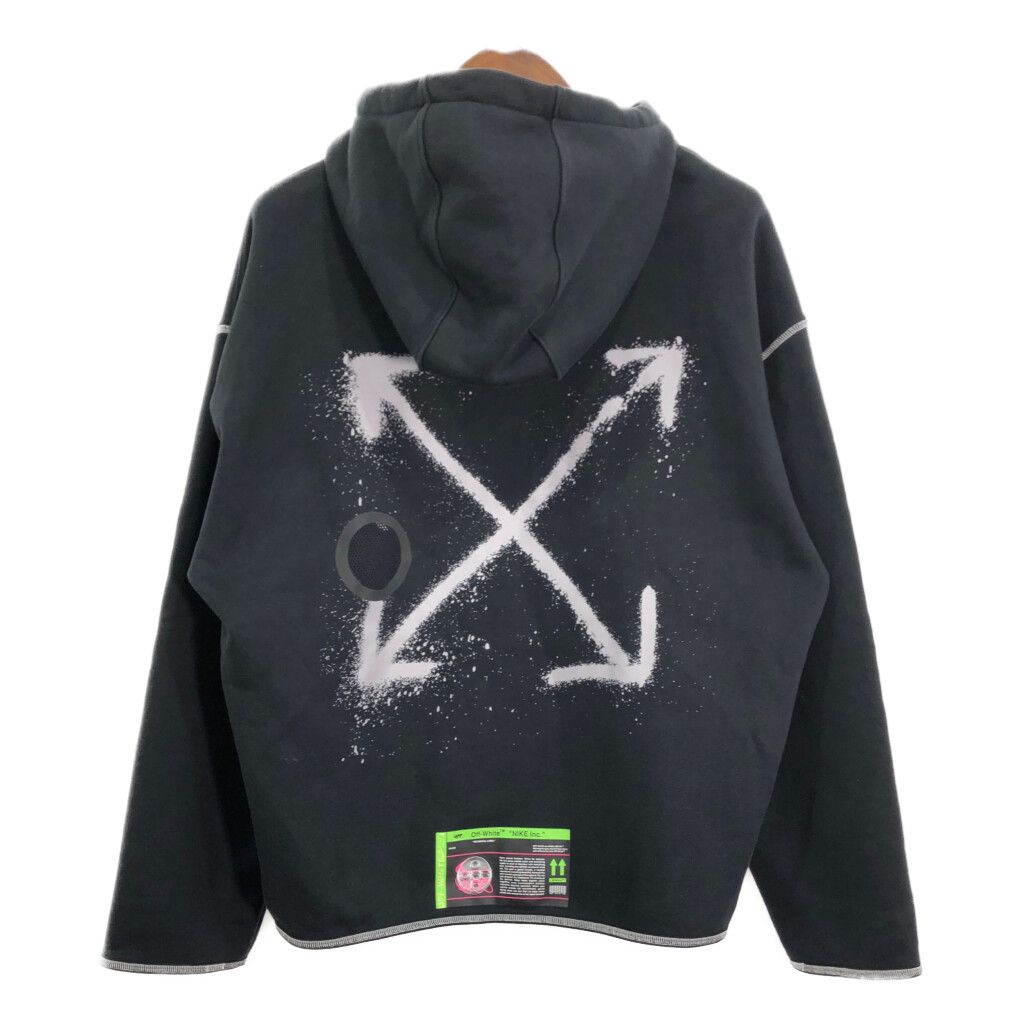 NIKE ナイキ Off-White オフホワイト Nrg Ru Hoodie パーカー ブラック (メンズ L) 中古 古着 R8728 - メルカリ