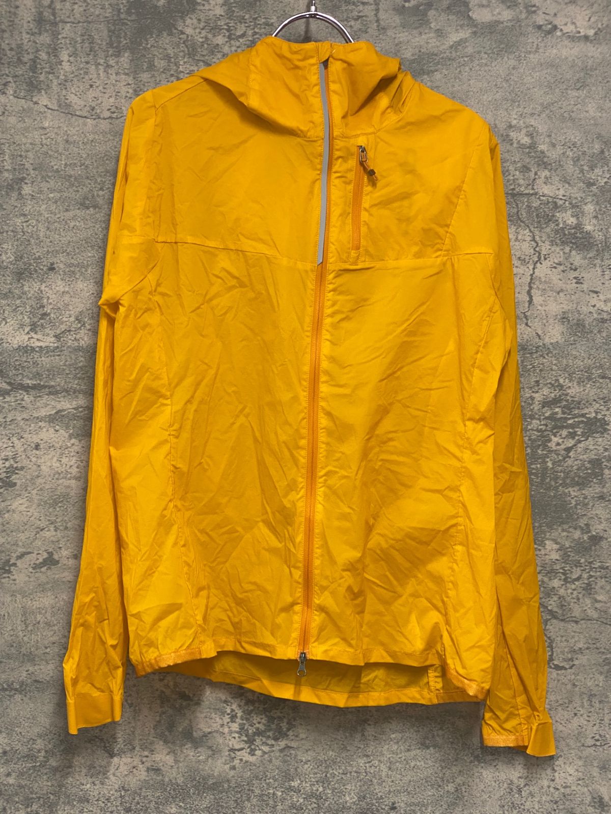 男女兼用 DU CAFÉ CYCLISTE XS レインジャケット イエロー ウェア