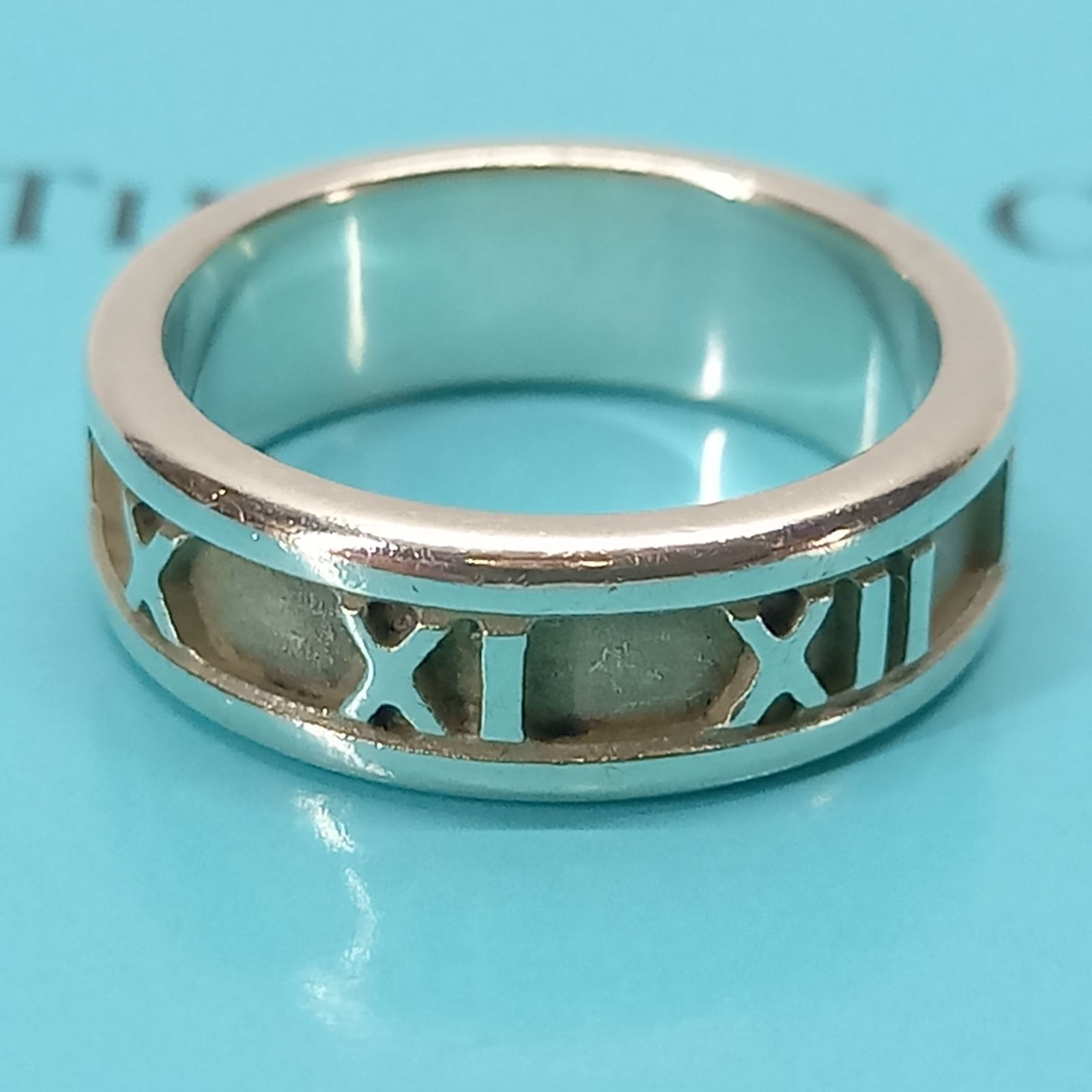 12号 6mm アトラスリング 925シルバー TIFFANY &Co. ティファニー