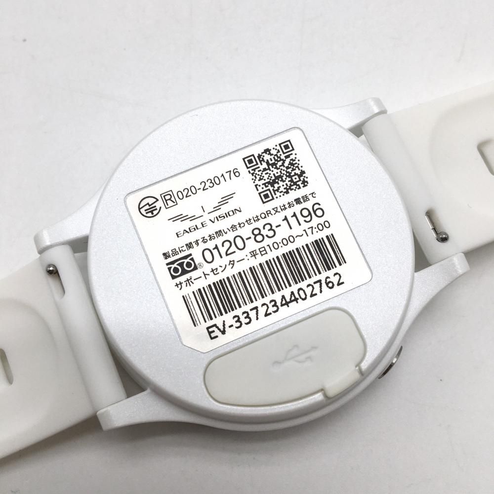 美品】イーグルビジョン ゴルフウォッチ 白 GPS ACE PRO EV-337