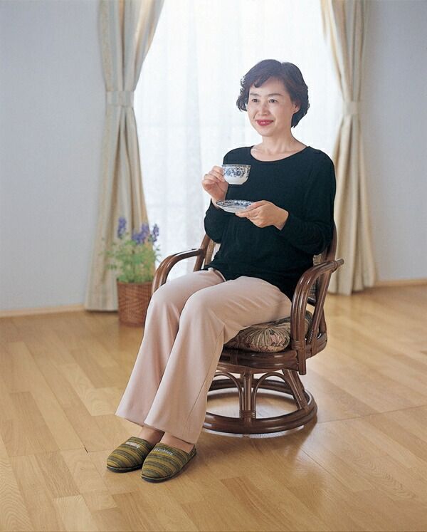 昭和レトロ 木製 プライウッド 曲げ木 座椅子 5点セット 古家具