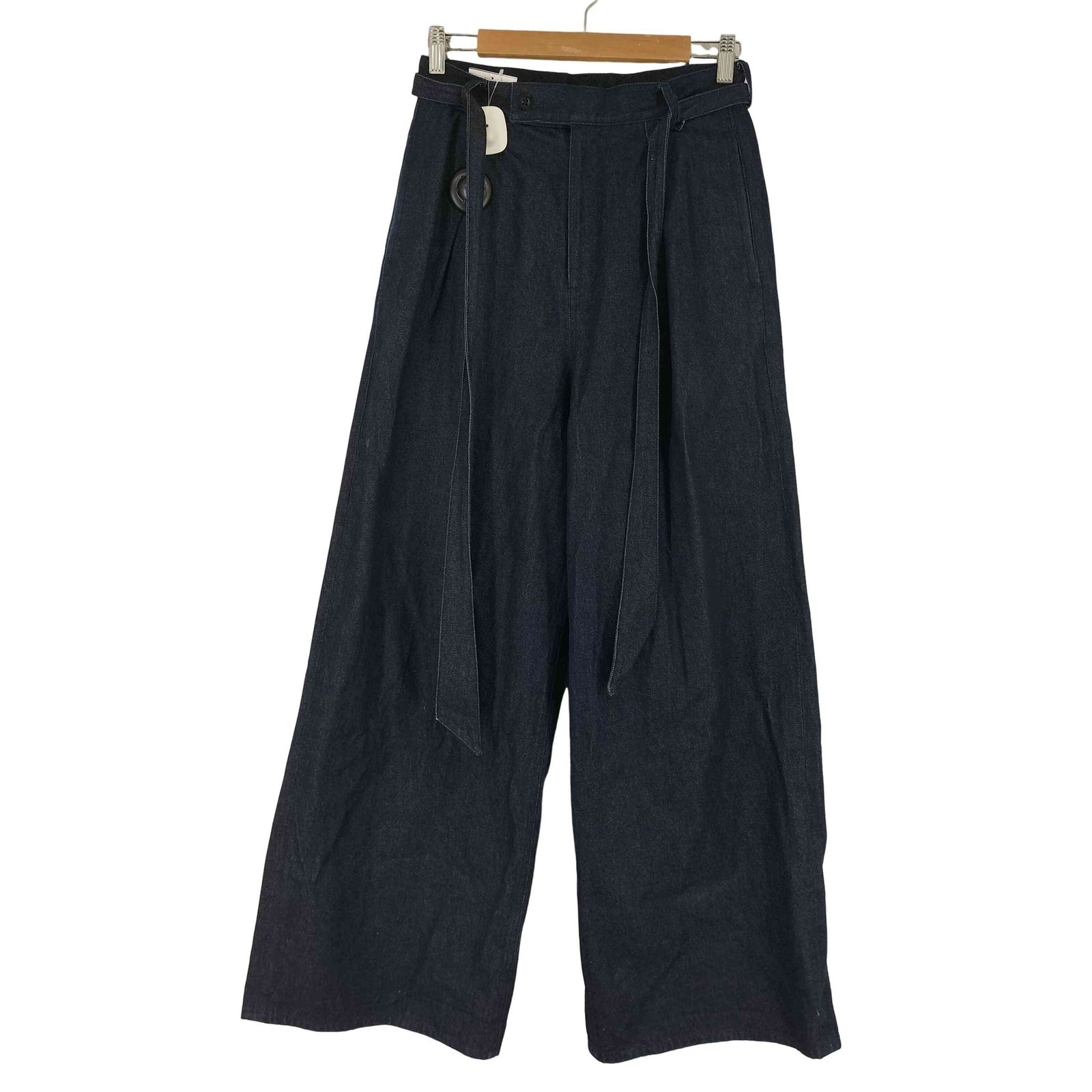 ユーズドフルギ USED古着 gen izawa 1TUCK WIDE DENIM SLACKS メンズ JPN：S 