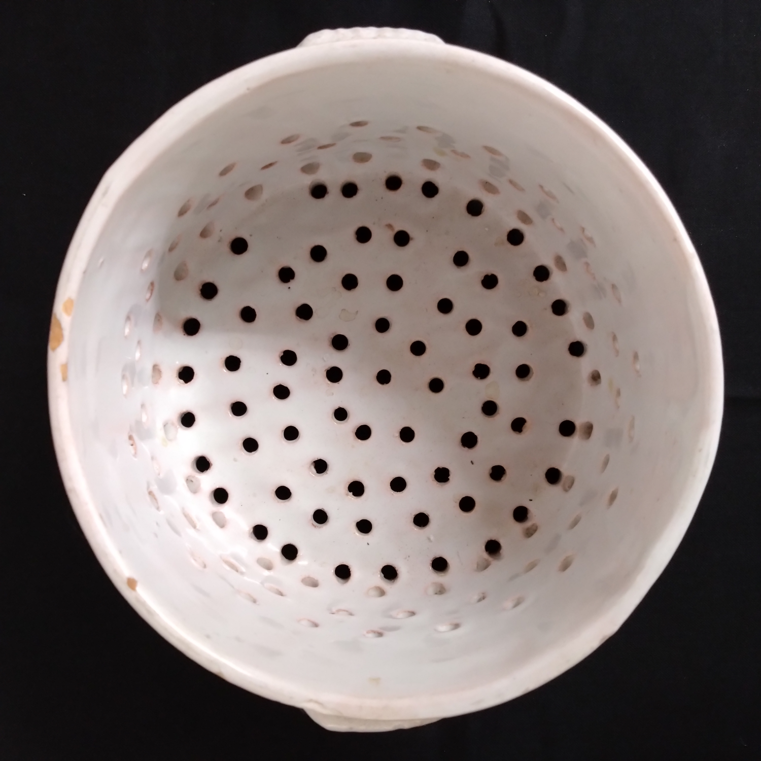 フランス　アンティーク　フェセル　小　Faissale　水切りポット　13.4cm　古道具坂田　0103