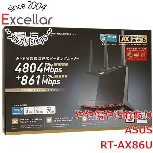 ASUS　無線LANルータ　RT-AX86U　展示品