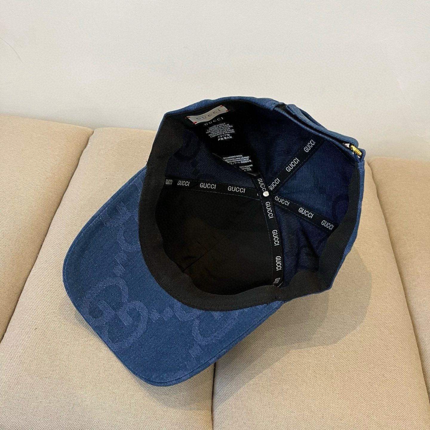 新品♡GUCCI人気ベースボールキャップ完売 GGキャンバス ベースボールキャップブラック | GUCCI公式