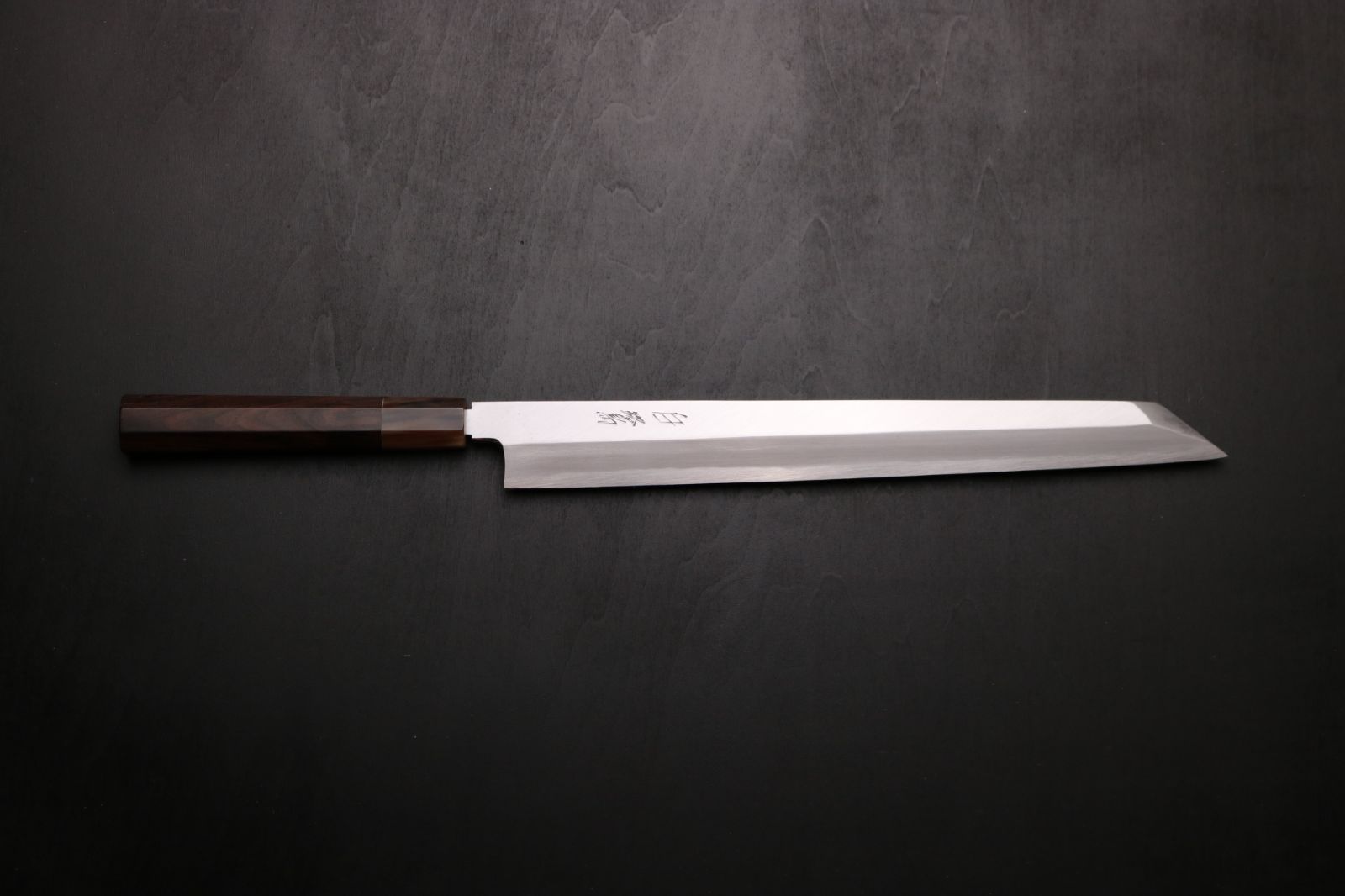 8.新品 未使用 堺剱菊水 さしみ包丁 正夫 青一鋼 本霞研ぎ 27cm 8.新品 未使用 堺剱菊水 さしみ包丁 正夫 青一鋼 本霞研ぎ 27cm 堺市包丁