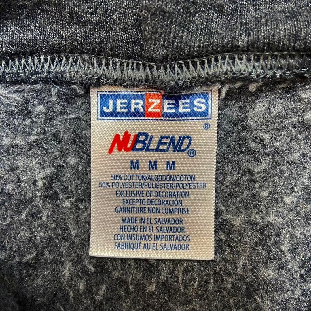 OLD JERZEES 00s ジャージーズ 両面プリント スウェット パーカー 