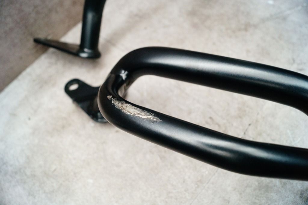 ホンダ CRF1000L ツアラテック エンジン＆サイドクラッシュバー キズ有