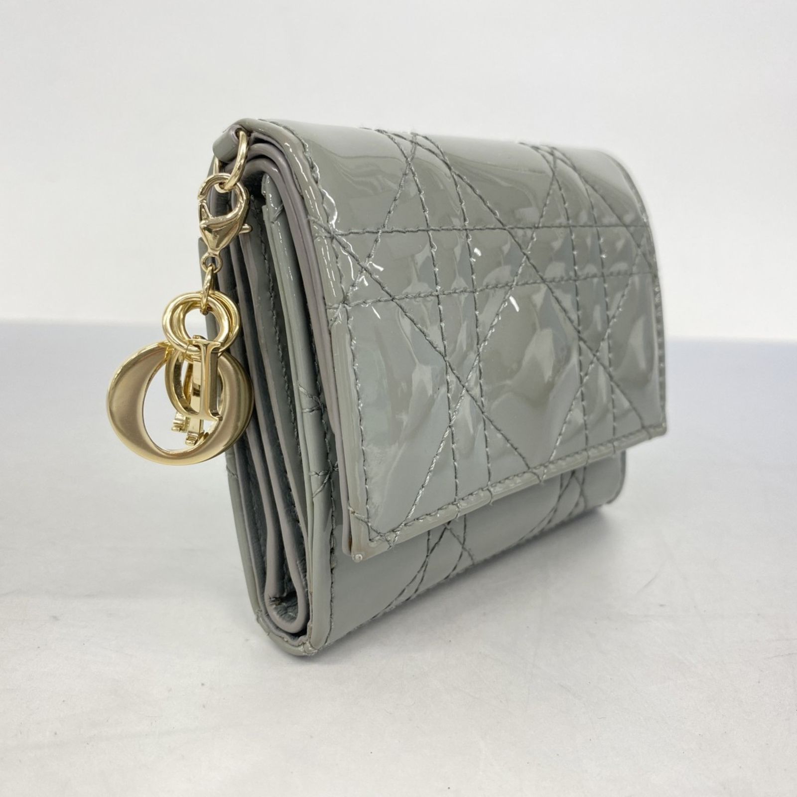 LOEWE(ロエベ) 3つ折り財布 - ライトグレー×グレー レザー LOEWE