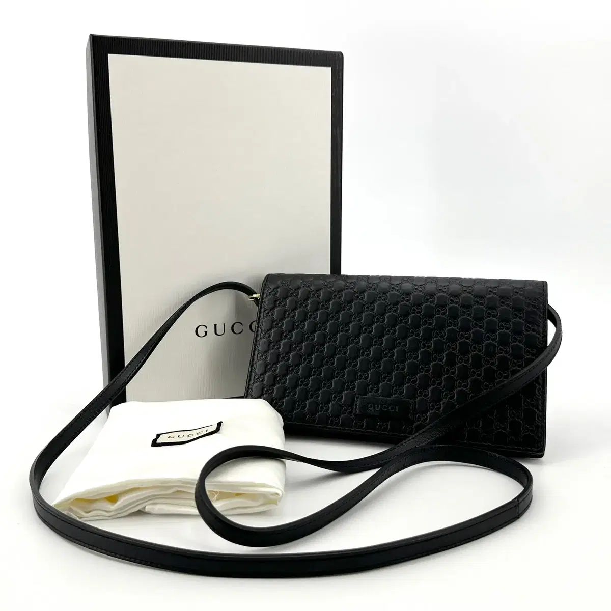 GUCCI グッチ マイクロシマ クロスバッグ 466507