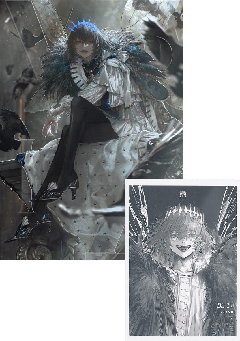 VLIND ペーパー付 VOID AU FGO_オベロン