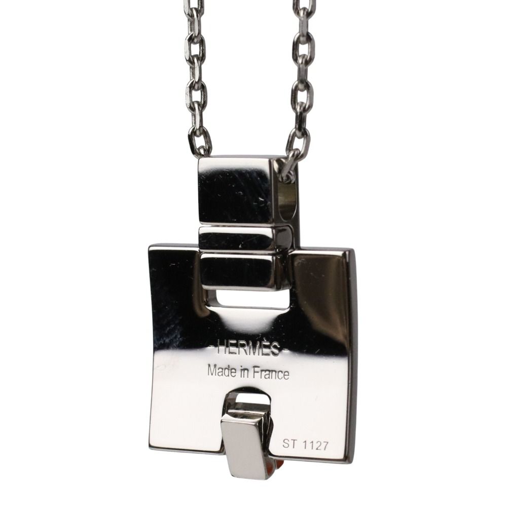 美品 HERMES エルメス アイリーン Hモチーフ ネックレス シルバー  